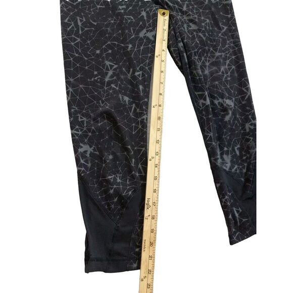 Lululemon Women's 8 Waistband Stretch Sweat Yoga Capri Zip Media Pocket Thunder - Picture 10 of 13